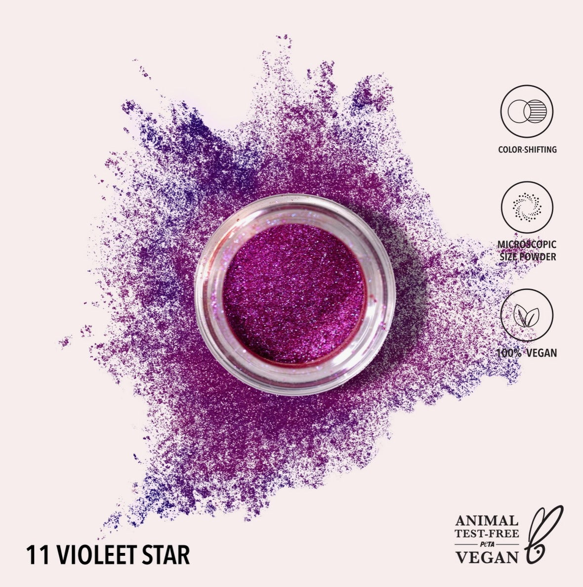 Moira,Starstruck Chrome Loose Powder, 19 Colors