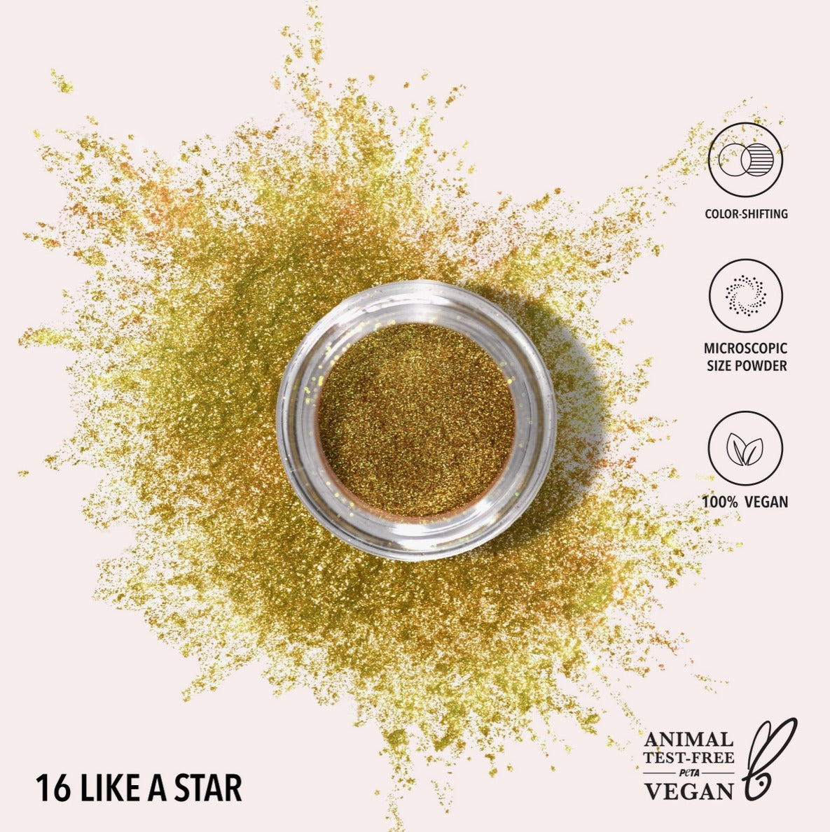 Moira,Starstruck Chrome Loose Powder, 19 Colors