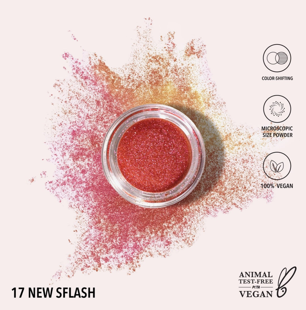 Moira,Starstruck Chrome Loose Powder, 19 Colors