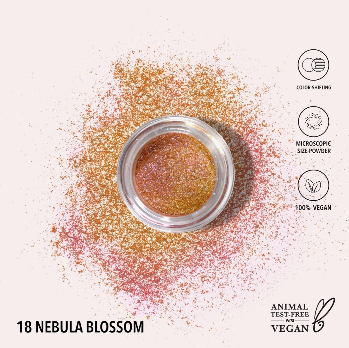 Moira,Starstruck Chrome Loose Powder, 19 Colors