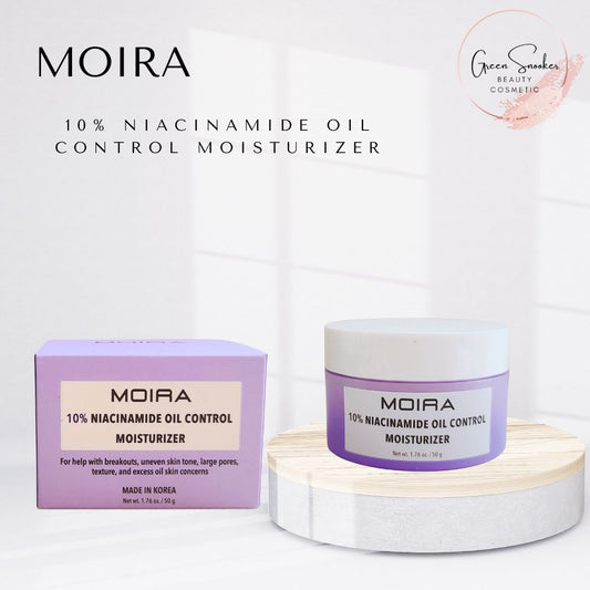 Moira, 10% Niacinamide Oil Control Moisturizer, Made In Korea