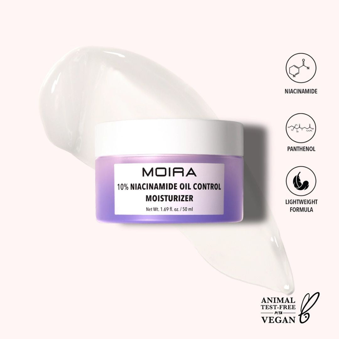 Moira, 10% Niacinamide Oil Control Moisturizer, Made In Korea