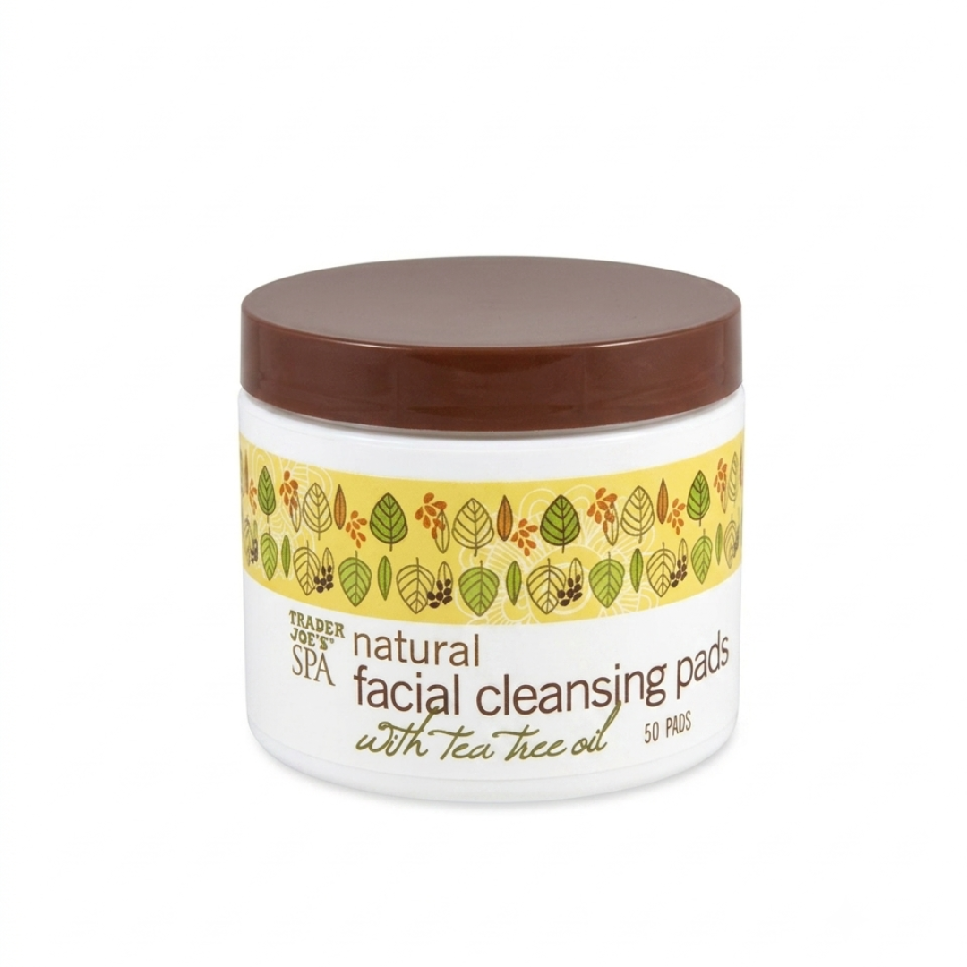 Trader Joe's, Spa Natural Facial Cleansing Pads with Tea Tree Oil