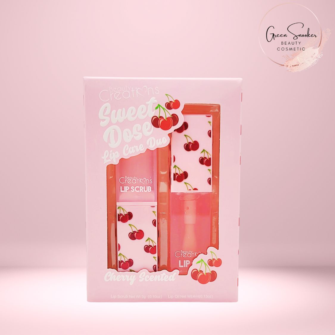 Beauty  Creations, Sweet Dose , Lip Oil & Lip Scrub Set