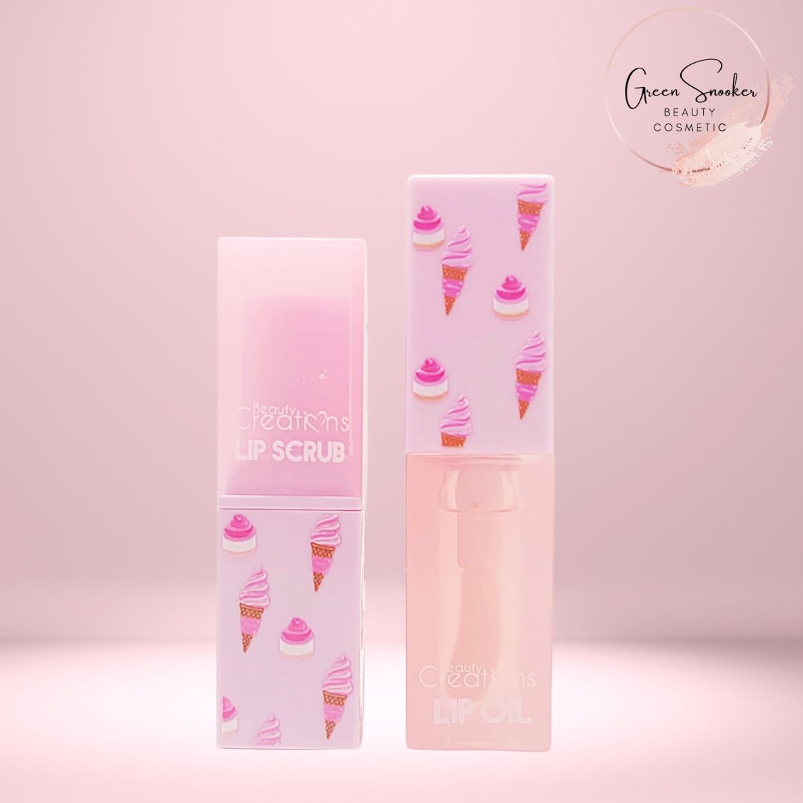 Beauty  Creations, Sweet Dose , Lip Oil & Lip Scrub Set