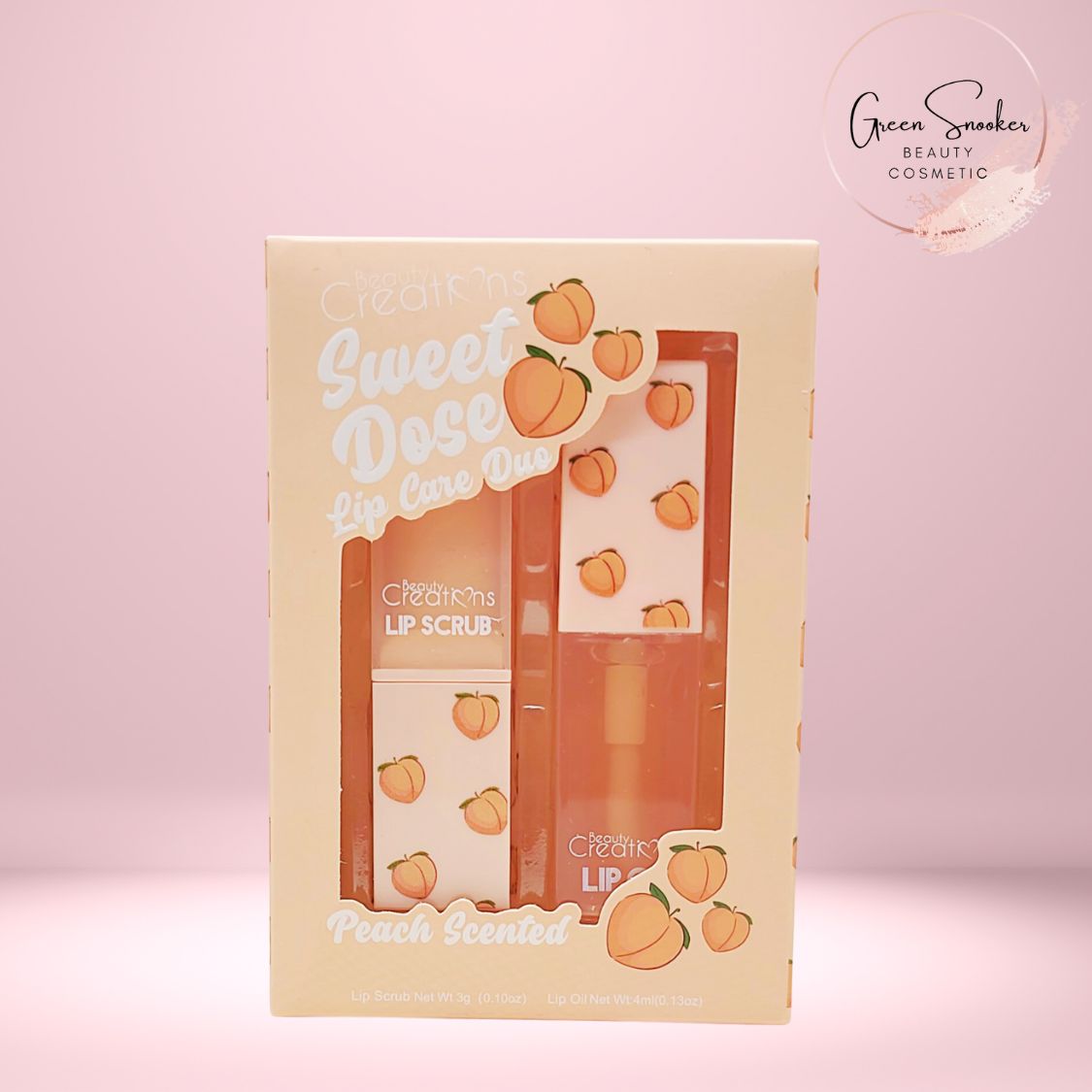 Beauty  Creations, Sweet Dose , Lip Oil & Lip Scrub Set