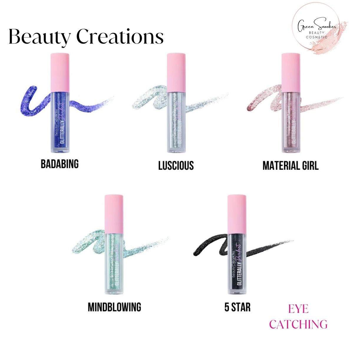 Beauty Creations, Glitterally Perfect Bundles - Glitter Liners