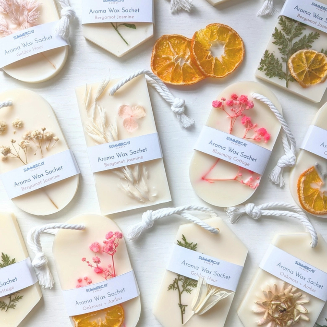 SummerCay, Botanical Scented Wax Sachets