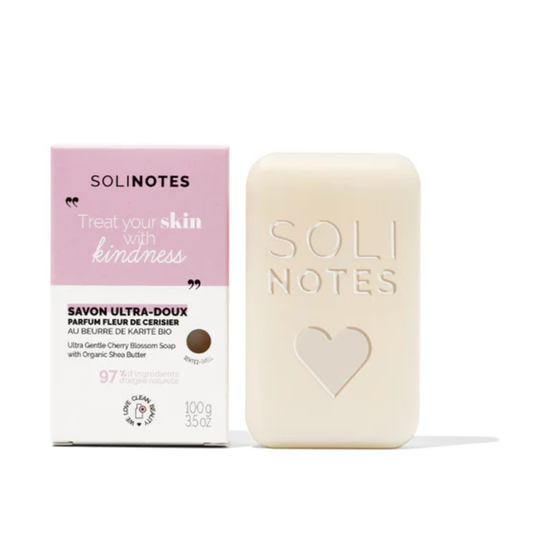 Solinotes, Soap Bar 3.5 Oz. Vegan,Pack of 2, Made in France