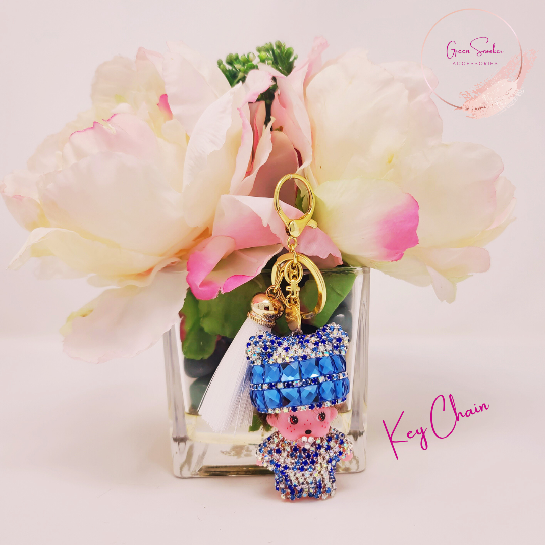 Keychain, Cute Monchichi Tassel, bag pendant