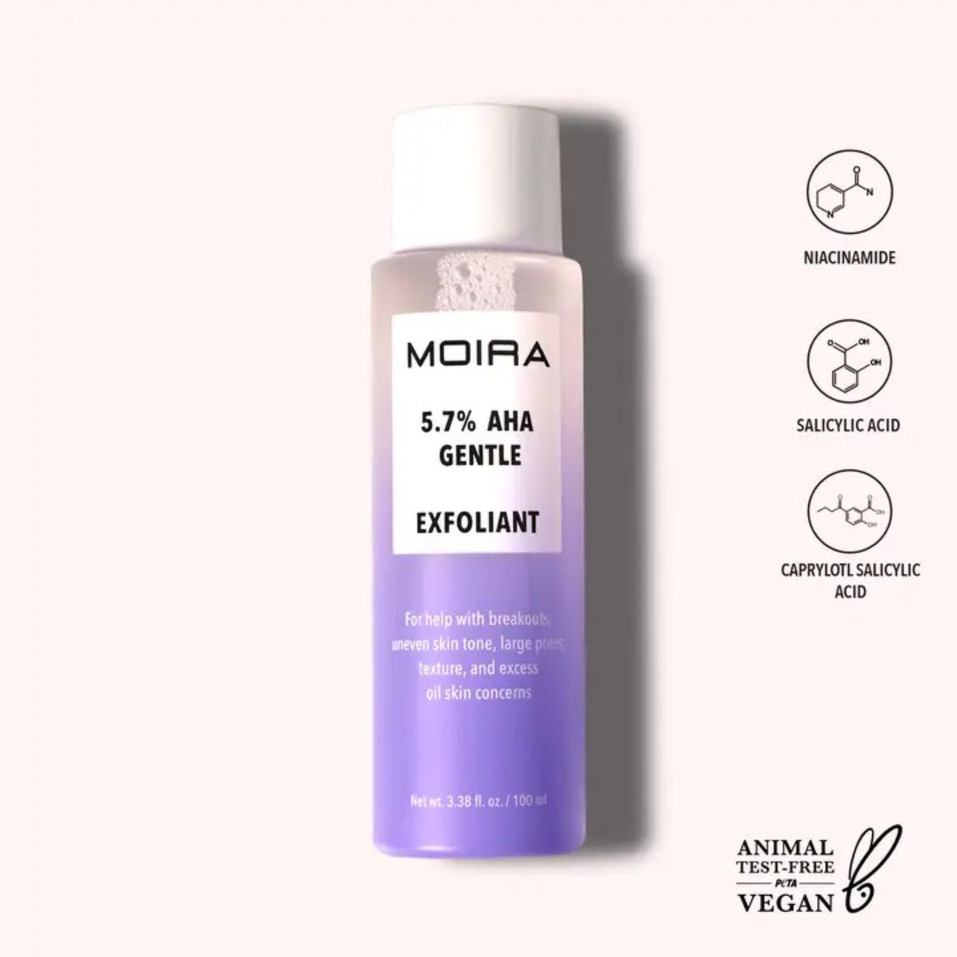 Moira, 5.7% Aha Gentle Exfoliant, Made in Korea