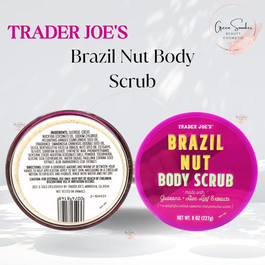 Trader Joe's, Brazil Nut Body Scrub