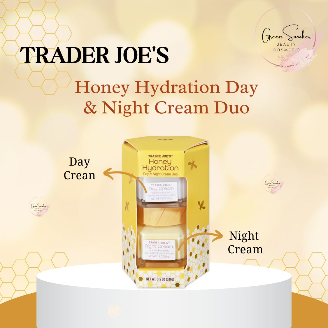 Trader Joe's, Honey Hydration Day & Night Cream Duo
