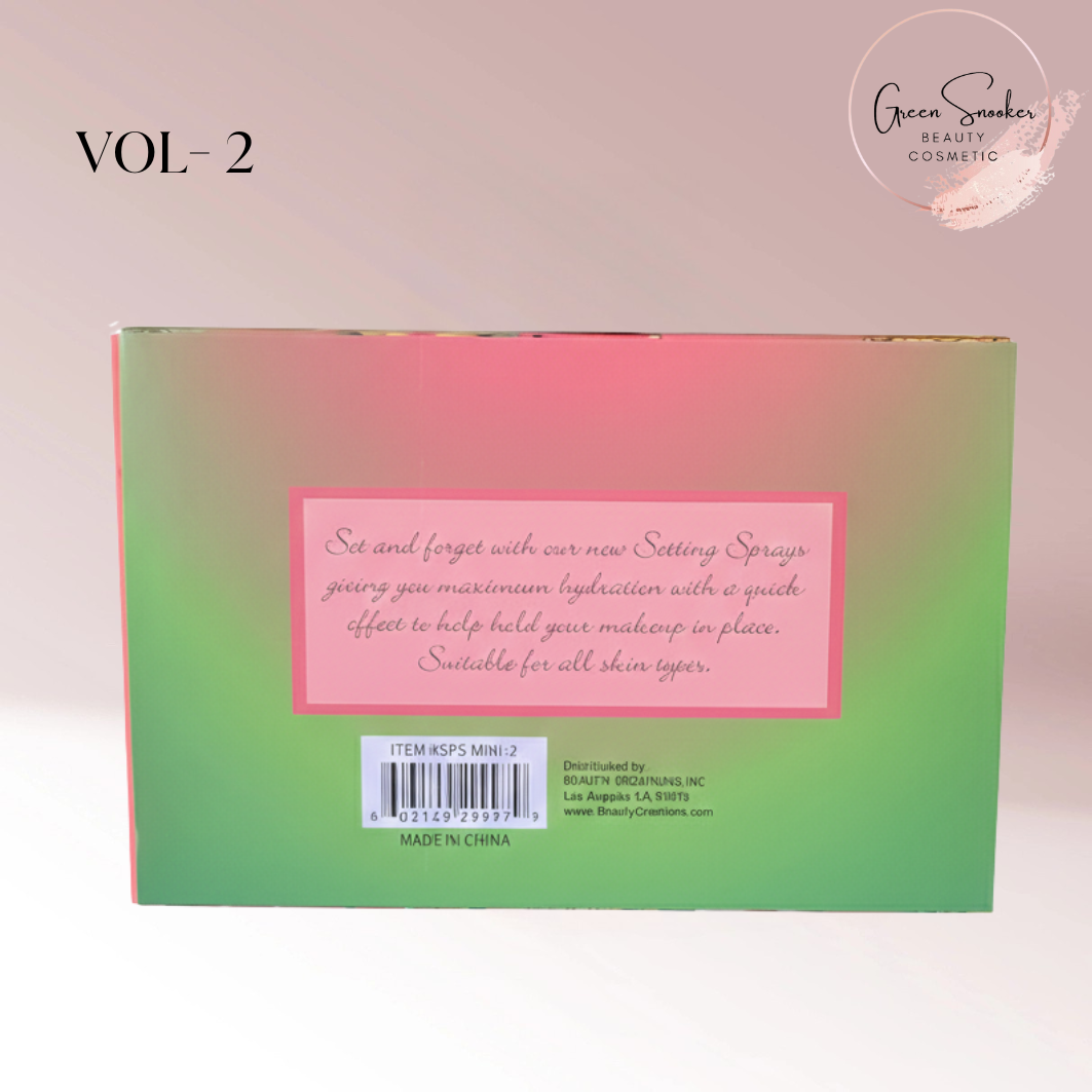 Beauty Creations, Setting Spray Minis