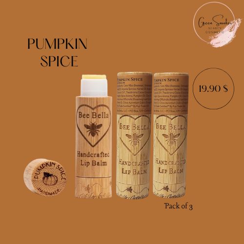 Bee Bella, Lip Balm, Pack of 3