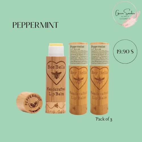Bee Bella, Lip Balm, Pack of 3