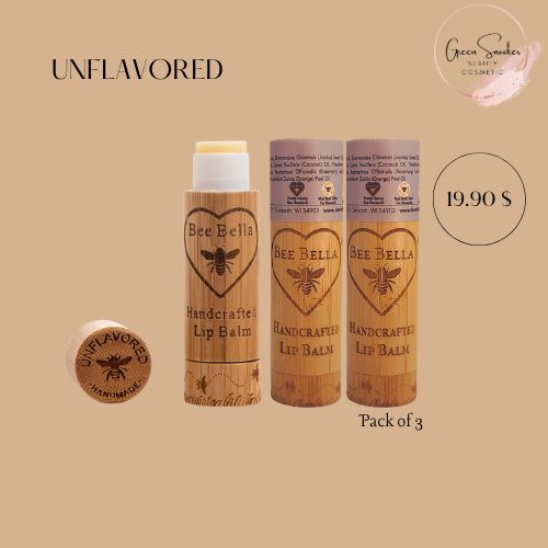 Bee Bella, Lip Balm, Pack of 3