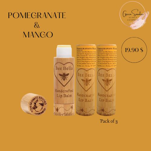 Bee Bella, Lip Balm, Pack of 3