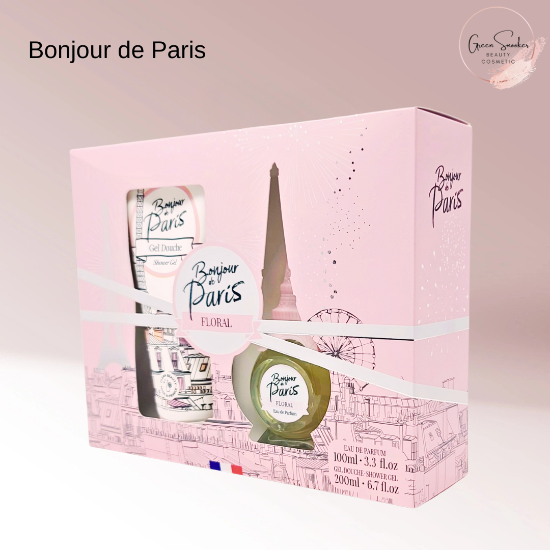 Bonjour de Paris, Floral, Eau De Parfum  & Shower Gel, Gift Set