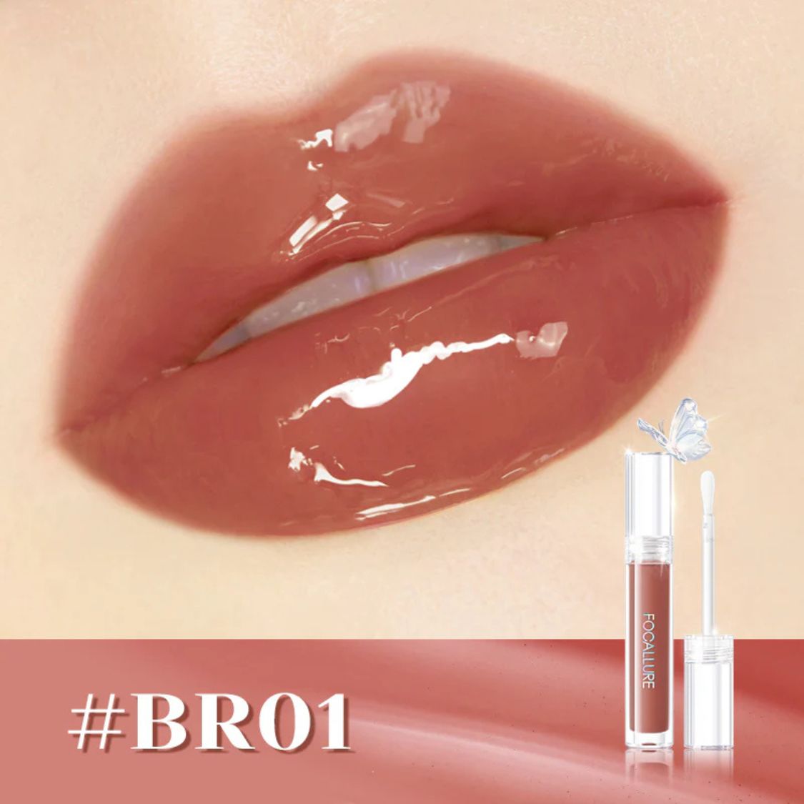 Focallure, Watery Glow Lip gloss,  3 Glossy Styles