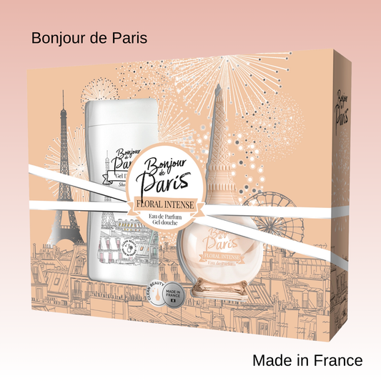 Bonjour de Paris, Gift Set, Eau De Parfum, Floral Intense & Shower Gel