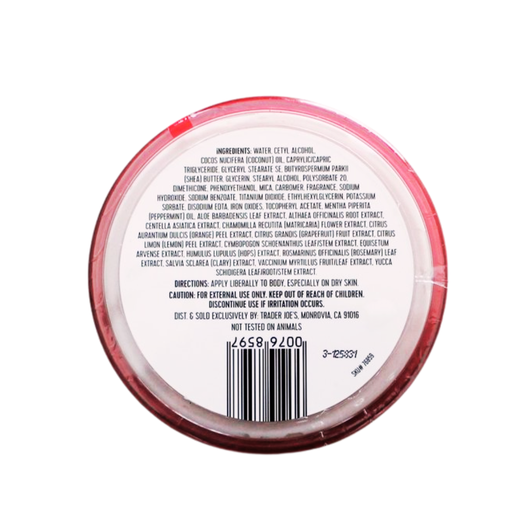 Trader Joe's, Shimmering Candy Cane Body Butter