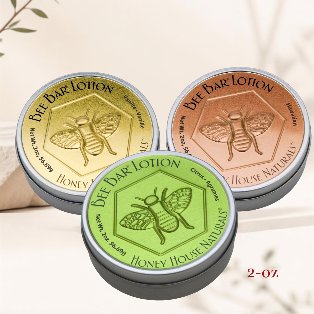Honey House Naturals, Large Bee Bar Solid Lotion