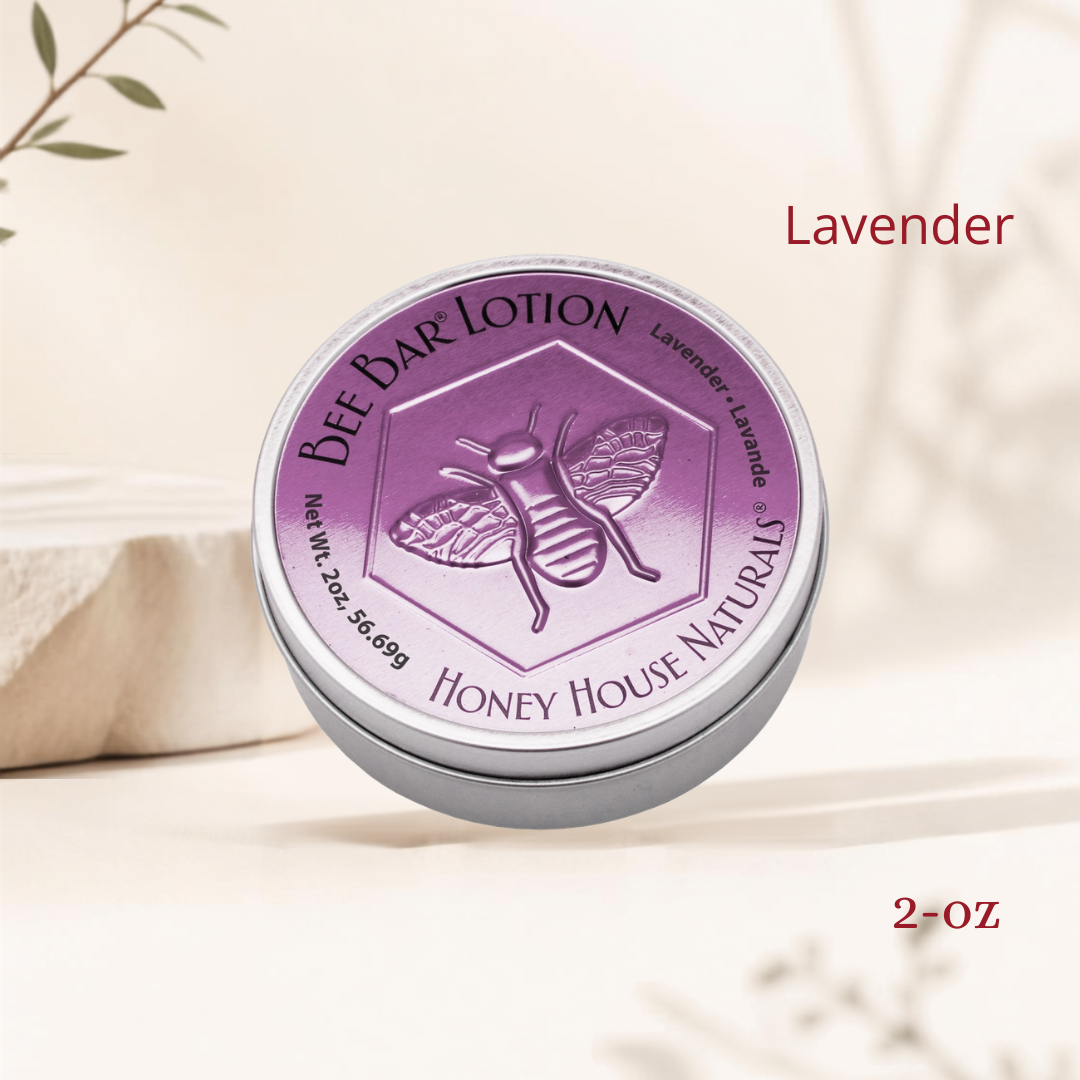 Honey House Naturals, Large Bee Bar Solid Lotion