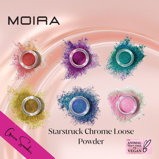 Moira,Starstruck Chrome Loose Powder, 19 Colors