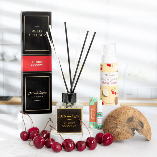 Mixologie, Cherry Coconut, Reed Diffuser, 3.3 fl.oz /100ml