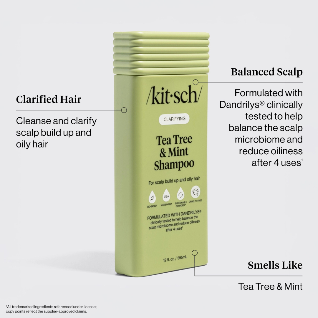 Kitsch, Clarifying Tea Tree & Mint Shampoo