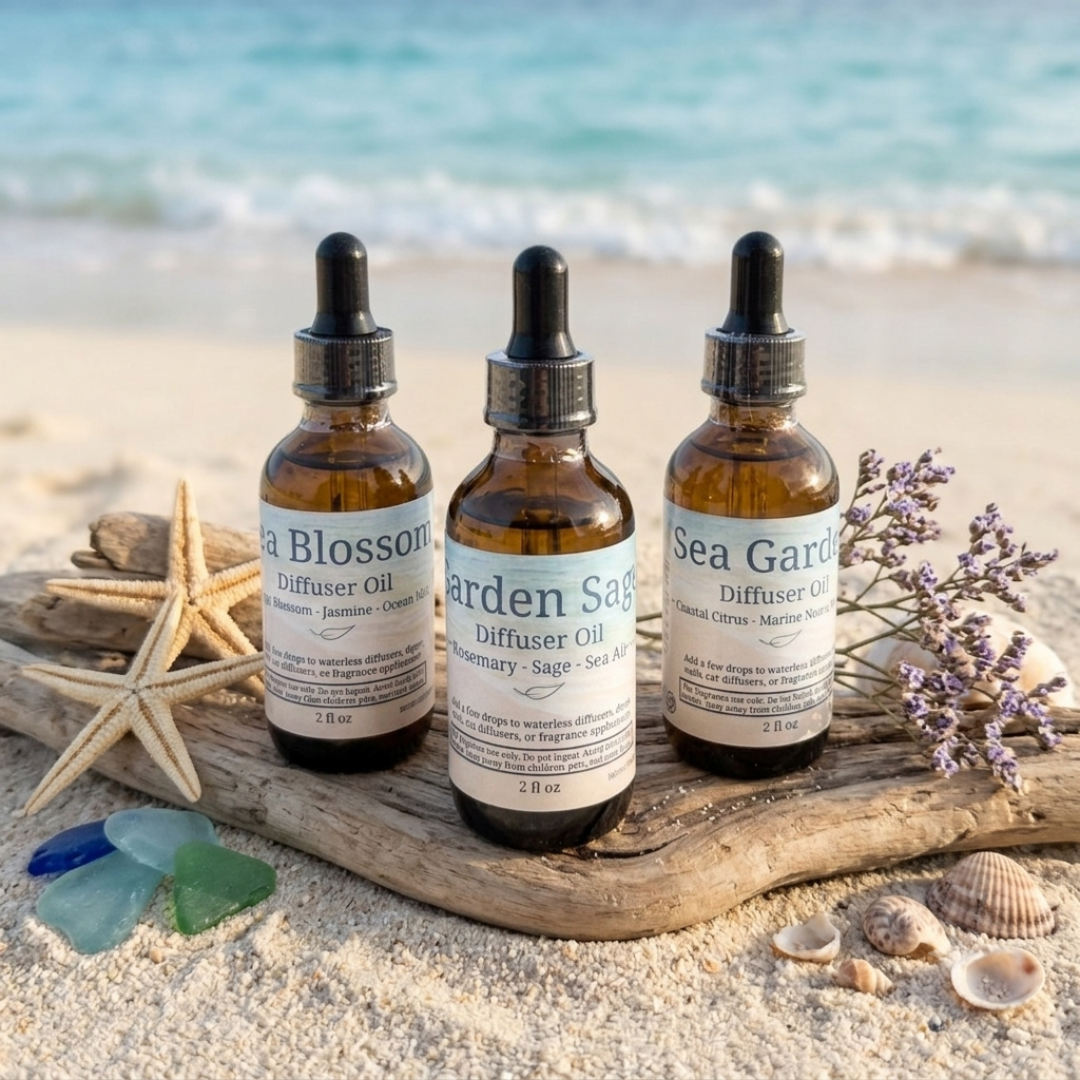 Saltroot Apothecary, Coastal Diffuser Oil Collection, 2 fl.oz