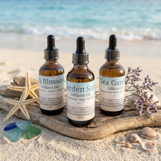 Saltroot Apothecary, Coastal Diffuser Oil Collection, 2 fl.oz