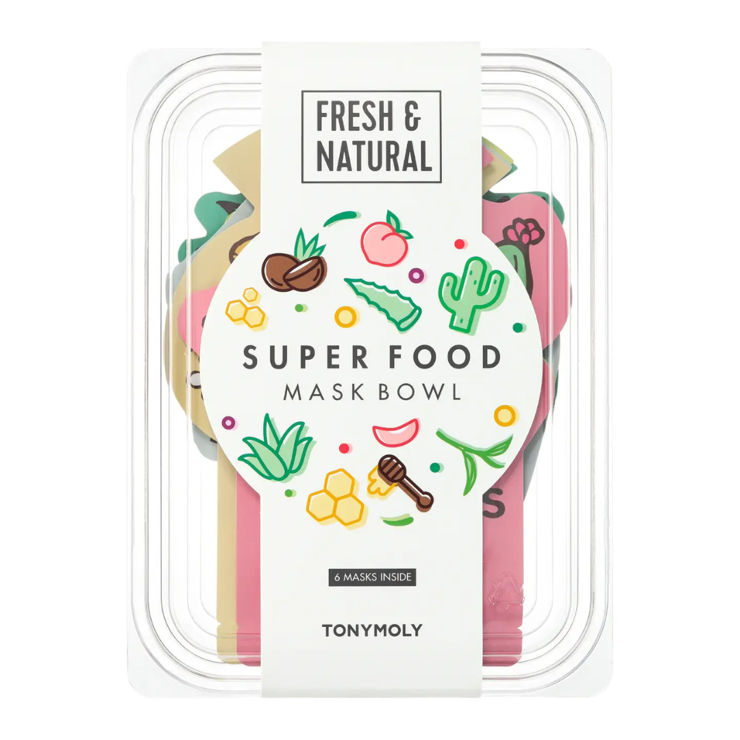 TONYMOLY, Super Food Bowl Sheet Mask Set