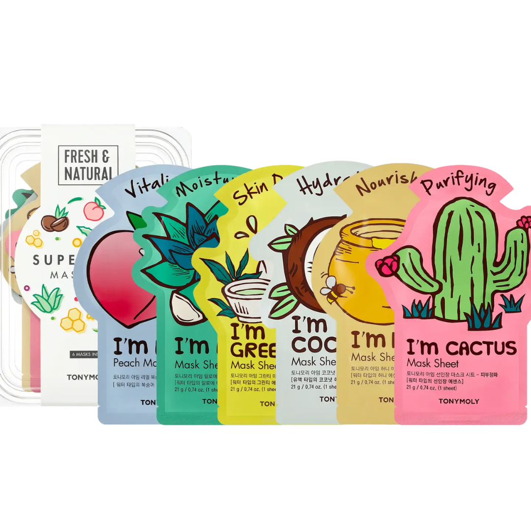 TONYMOLY, Super Food Bowl Sheet Mask Set
