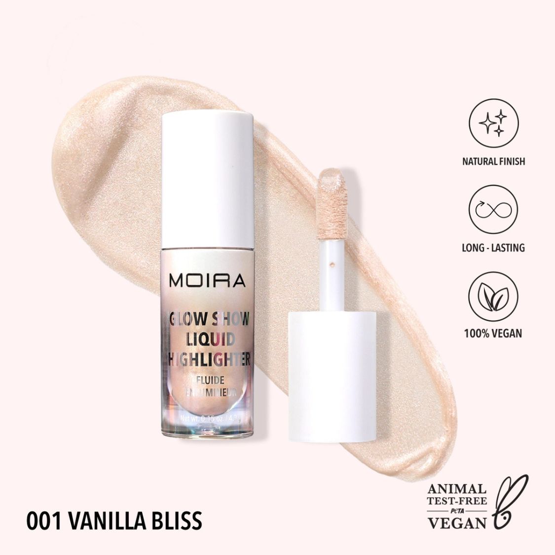 Moira, Dreamlight Highlighter, Vegan