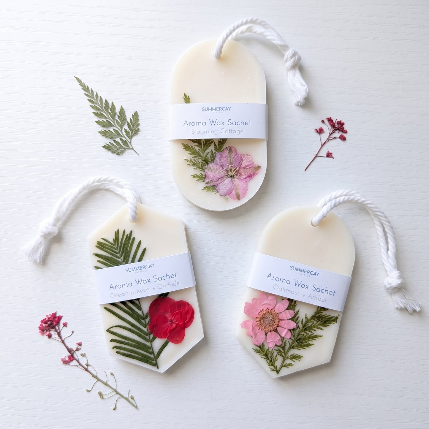 SummerCay, Botanical Scented Wax Sachets