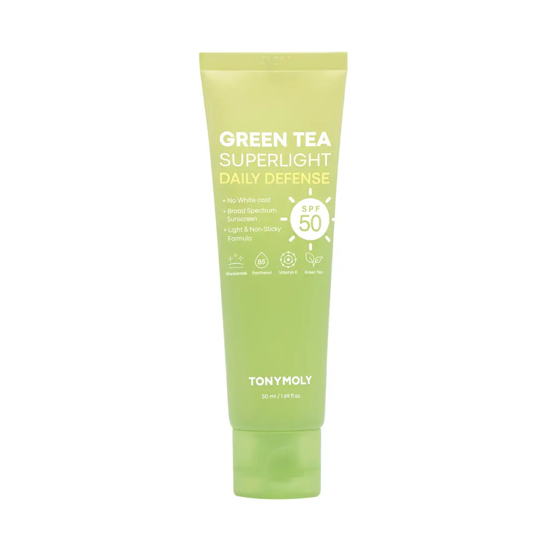 TONY MOLY, Green Tea Superlight Daily Defense 50 Spf Sunscreen