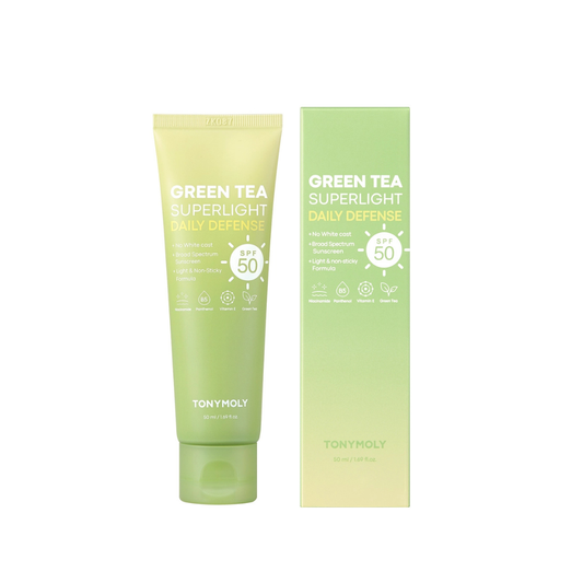 TONY MOLY, Green Tea Superlight Daily Defense 50 Spf Sunscreen