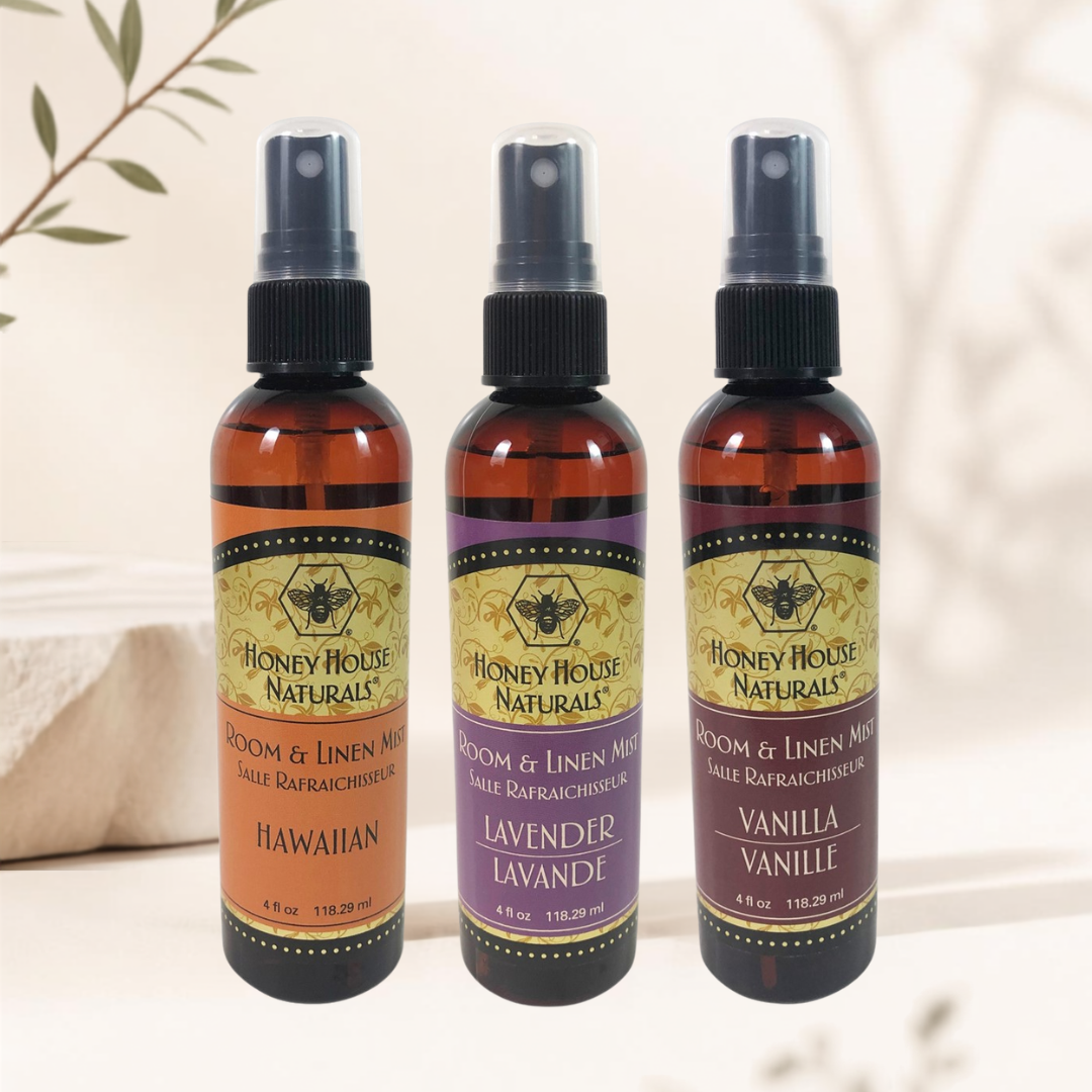 Honey House Naturals, Room and Linen Mist, 4 fl.oz