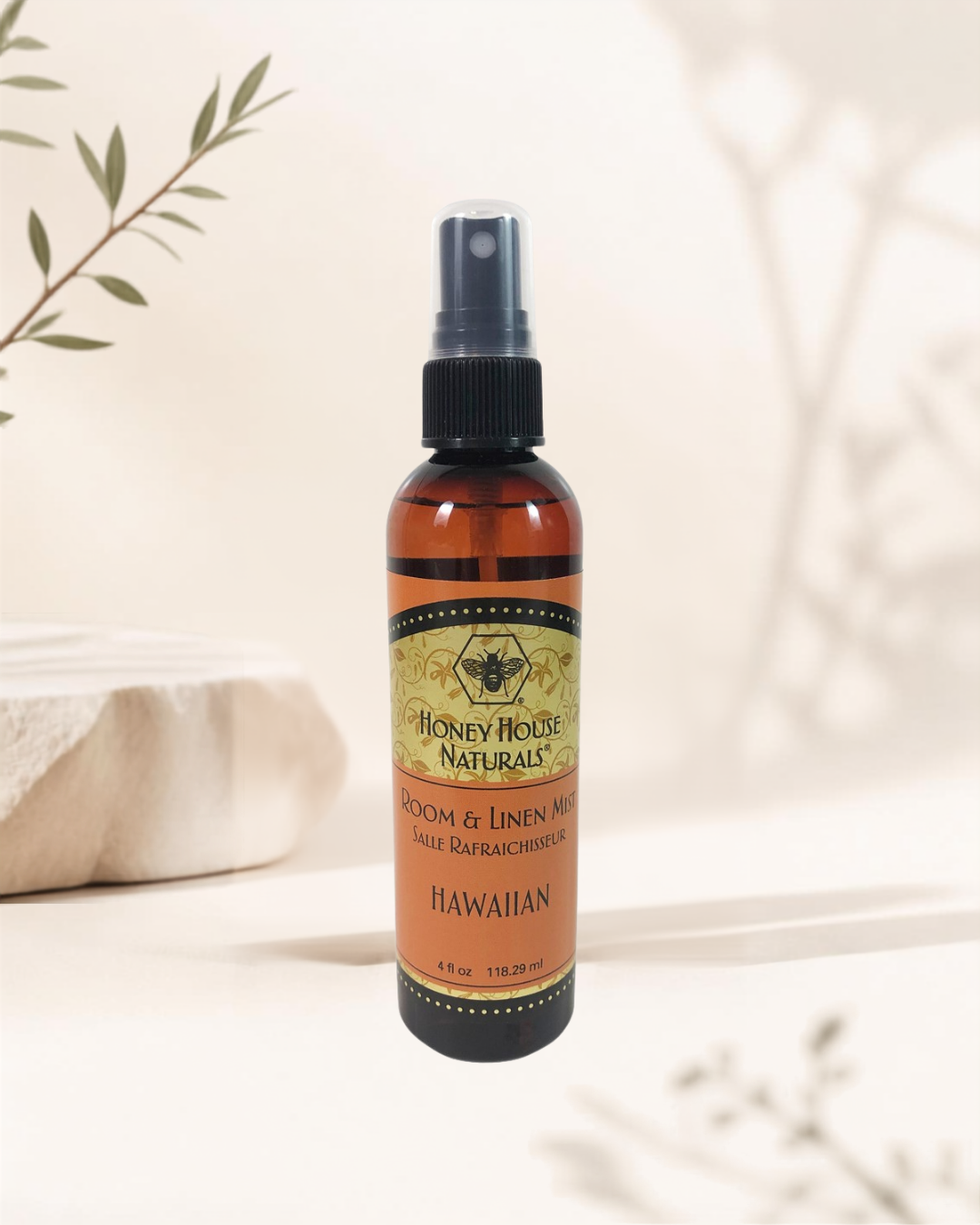 Honey House Naturals, Room and Linen Mist, 4 fl.oz