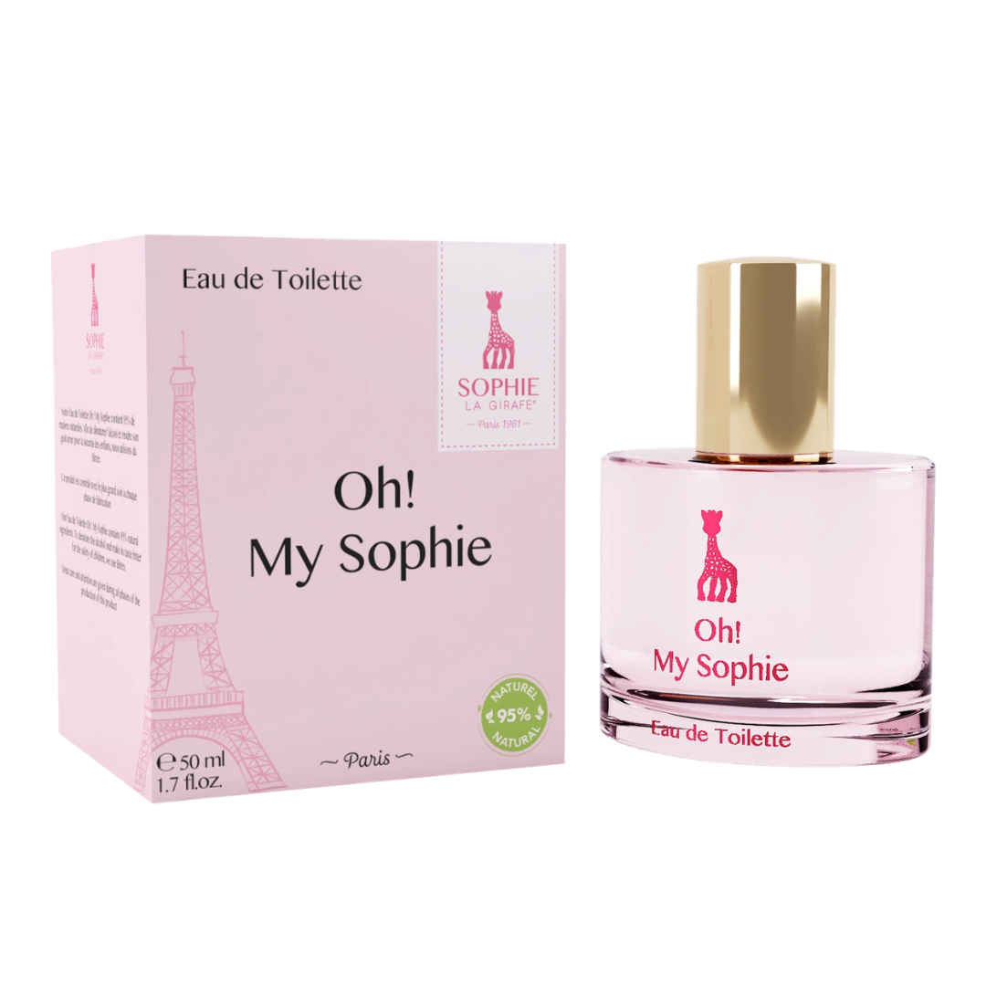 Sophie La Girafe, Kids Fruity Eau De Toilette, Oh! My Sophie, 1.7 Fl.oz (50 ml)