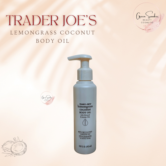 Trader Joe's, Lemongrass Coconut Body Oil