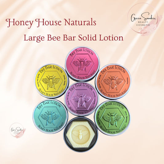 Honey House Naturals, Large Bee Bar Solid Lotion