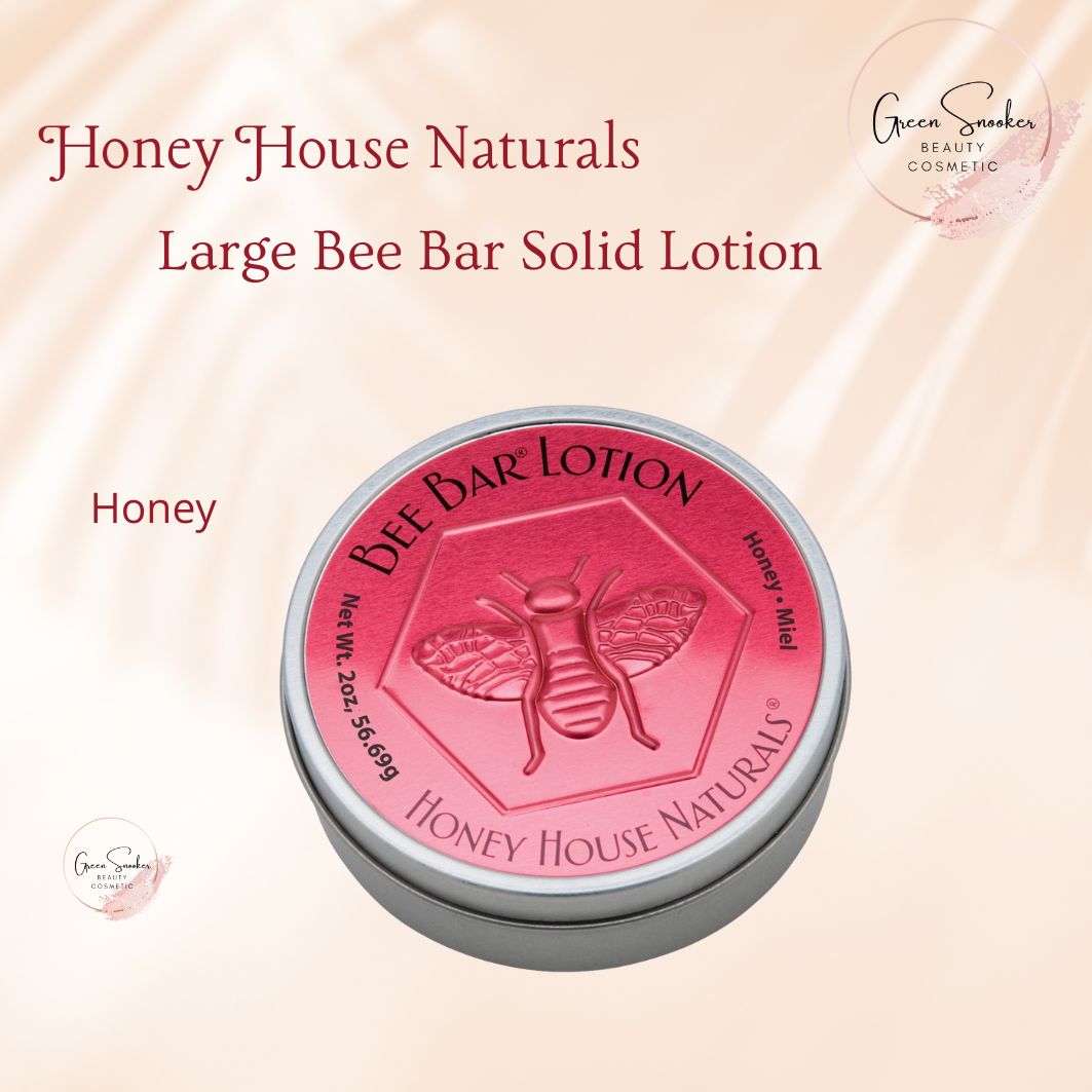 Honey House Naturals, Large Bee Bar Solid Lotion