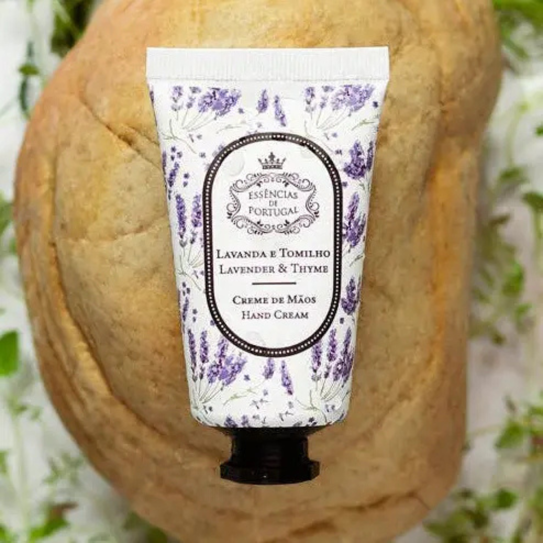 Essencias De Portugal, Lavender & Thyme Care Set, Soap & Hand Cream Duo
