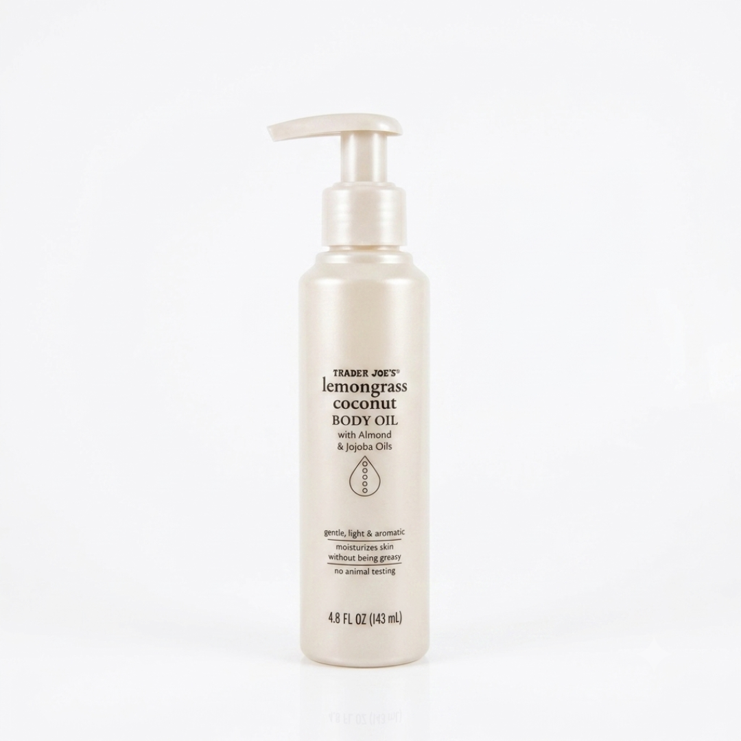 Trader Joe's, Lemongrass Coconut Body Oil