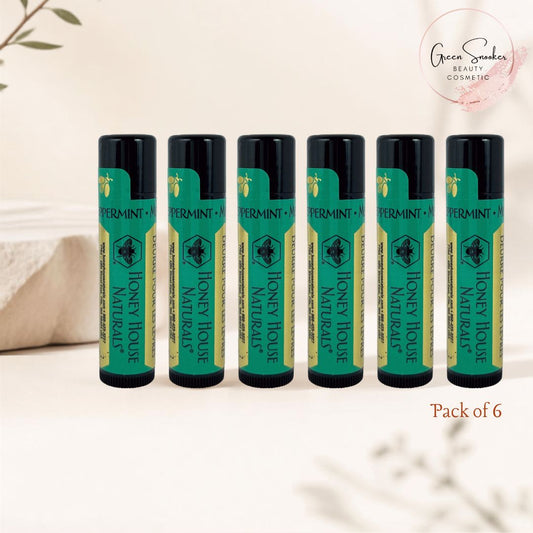 Honey House Naturals, Lip Butter Tube. Pack of 6