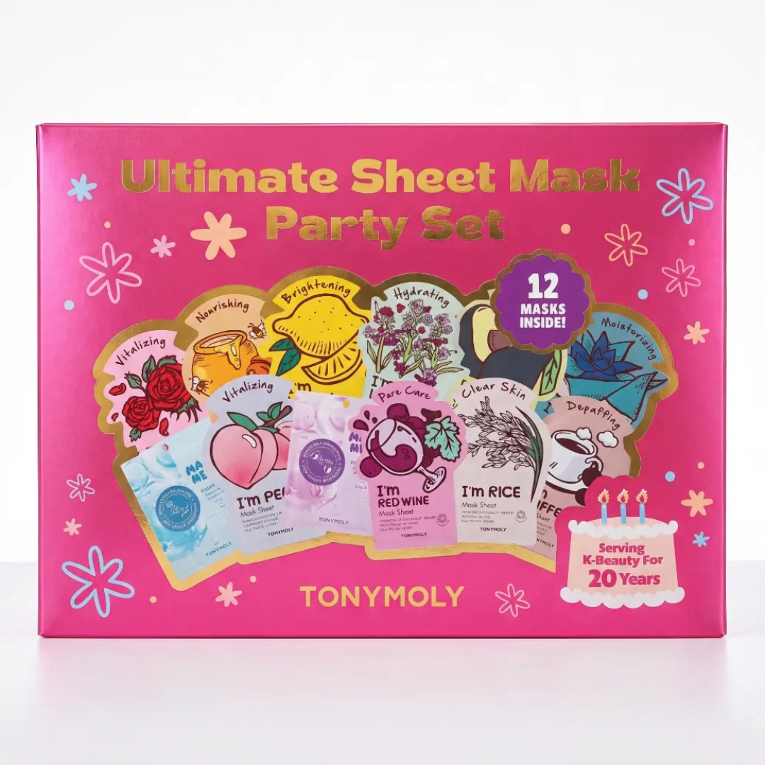 Ultimate K-Beauty Assorted Sheet Mask Party Value Set