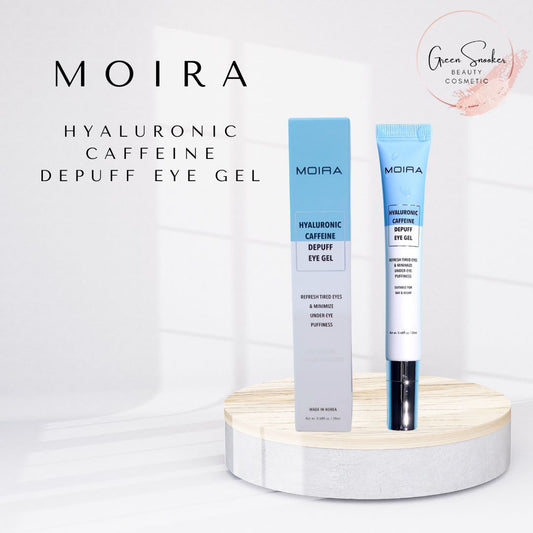 Moira, Hyaluronic Caffeine Depuff Eye Gel, Made In Korea